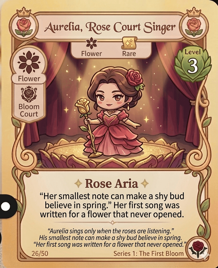 Aurelia, Rose Court Singer