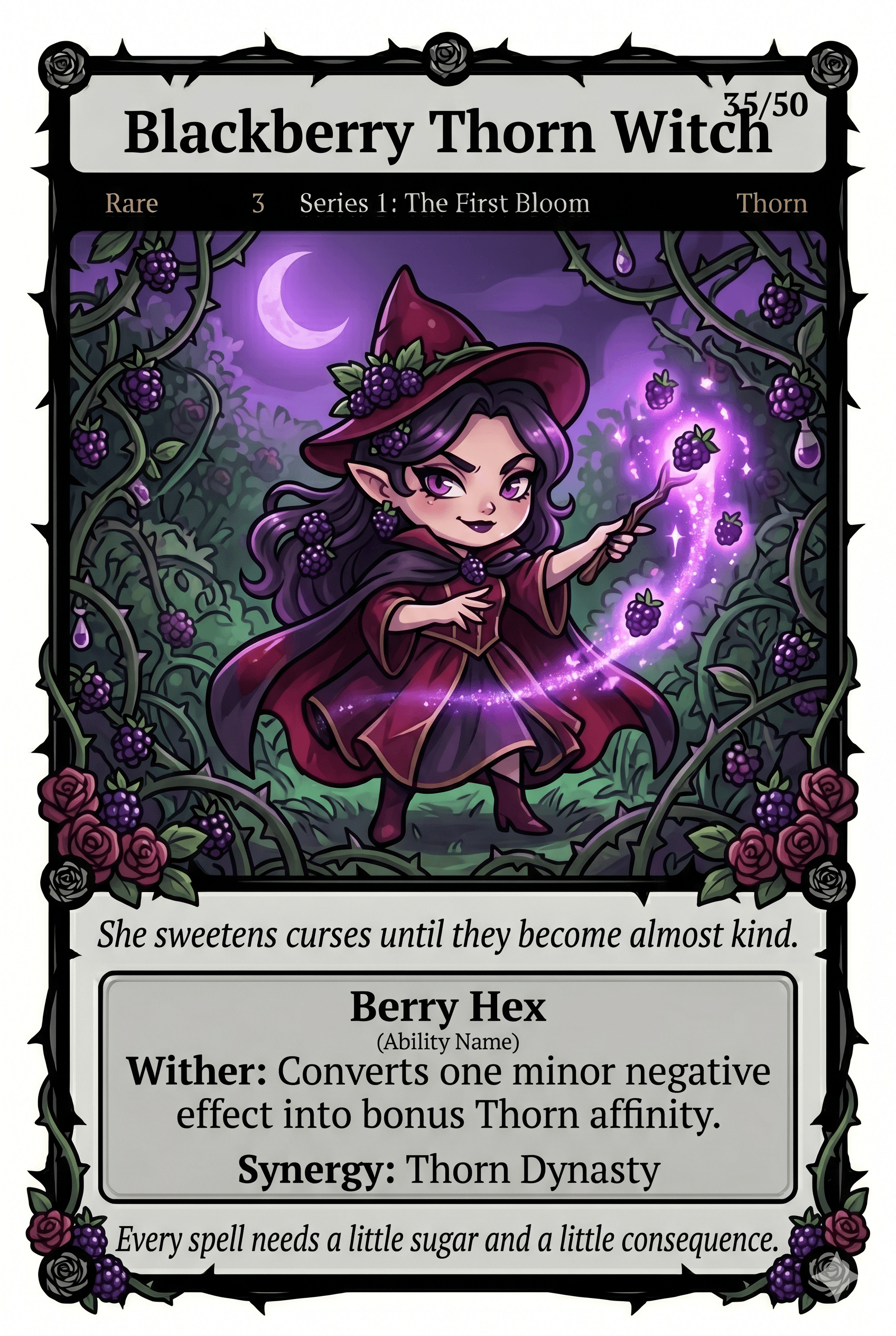 Blackberry Thorn Witch
